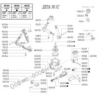 Despiece UDOR ZETA 70 1C