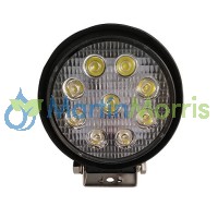 Reflector led de 27w redondo 9 led