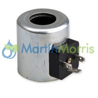 Bobina Solenoide para válvula hidráulica 12 VDC