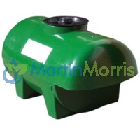 Tanque depósito horizontal 180 litros con base y alojamiento