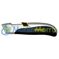 Cutter Crossmaster Auto Retráctil de Alta Seguridad incluye 10 cuchillas