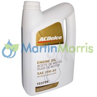 Aceite ACDELCO Mineral 15W40 x 4litros