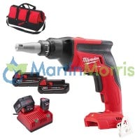 Kit Atornillador Para Paneles De Yeso Milwaukee 2866-259AX M18 FUEL