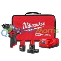 Milwaukee 3404-259A  Kit Talador Percuto/Atornillador A Batería 12v FUEL 1/2