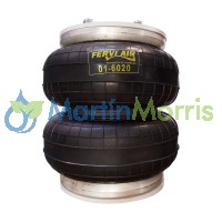 Fervi Air unidad desarmable Bilobular altura 95mm a 280mm y diámetro exterior 246mm