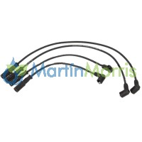 renault 9, 11, 12, 19, clio set de cables para bujías marca ferrazzi serie basic