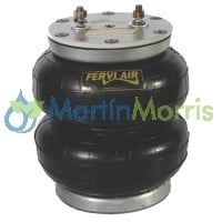 fervi air unidad desarmable bilobular altura 100mm a 270mm y diámetro exterior 200mm
