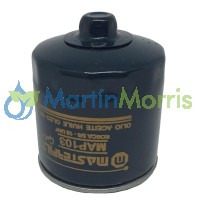 filtro de aceite masterfilt map103