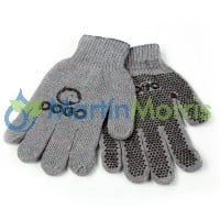 Guantes Moteados De Algodón y Poliéster DOGO Color Gris