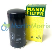 MANN FILTER Filtro de aceite W 1170/7