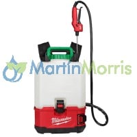 Milwaukee 2820-20PS Pulverizador Mochila de 15 litros a batería M18