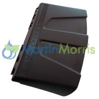 Repuestos Tapa Descarga Trasera Carcasa Negra SENSEI BAG PLUS / SP/ EXTRA