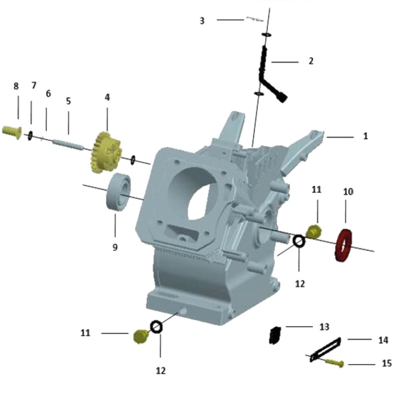 Repuestos para block de motor SENSEI M70 OHV