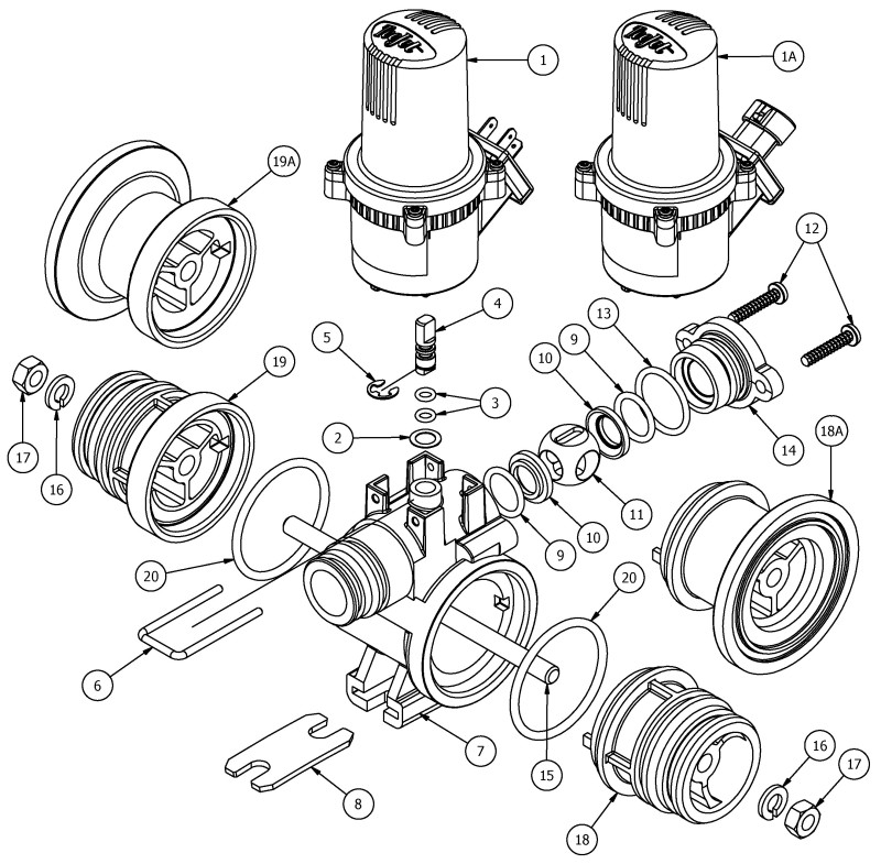 Repuestos electroválvula Teejet 430EC