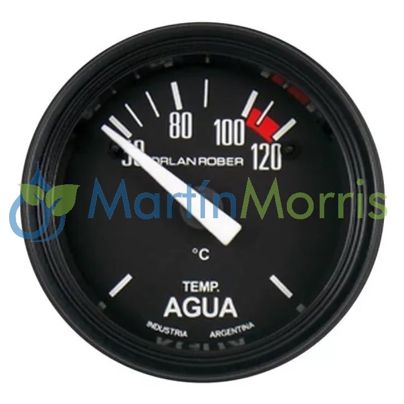 Reloj temperatura de agua electrico 12v ORLAN ROBER classic 52mm, 110°c