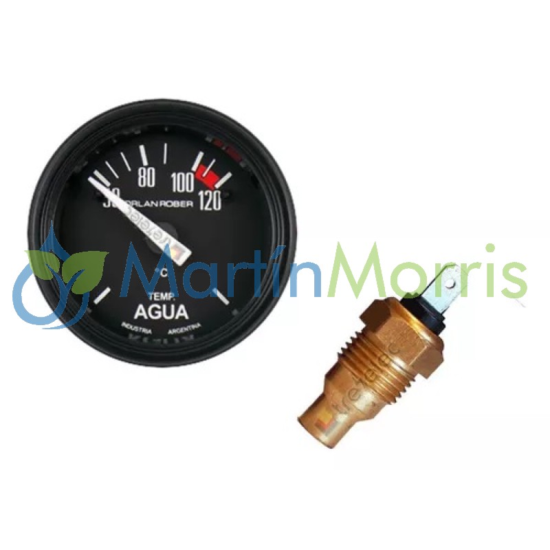 Reloj temperatura de agua electrico 24v ORLAN ROBER classic 52mm, 110°c