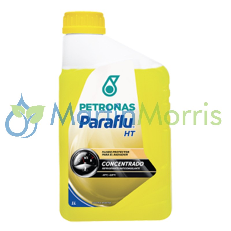 PETRONAS PARAFLU HT por 1 litro Amarillo ANTICONGELANTE/REFRIGERANTE