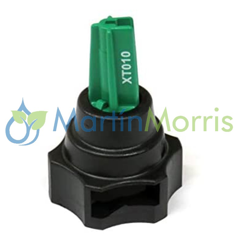 Boquilla sin botalón hypro tx fc-xt010 verde