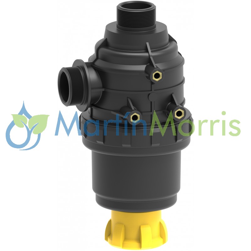 Filtro de aspiración arag 314 rosca 1-1/2 pulgada 50 mesh epdm con válvula