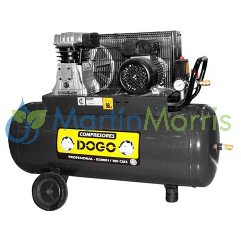 Compresor dogo 5.5 hp x 300 ltrs profesional trifásico
