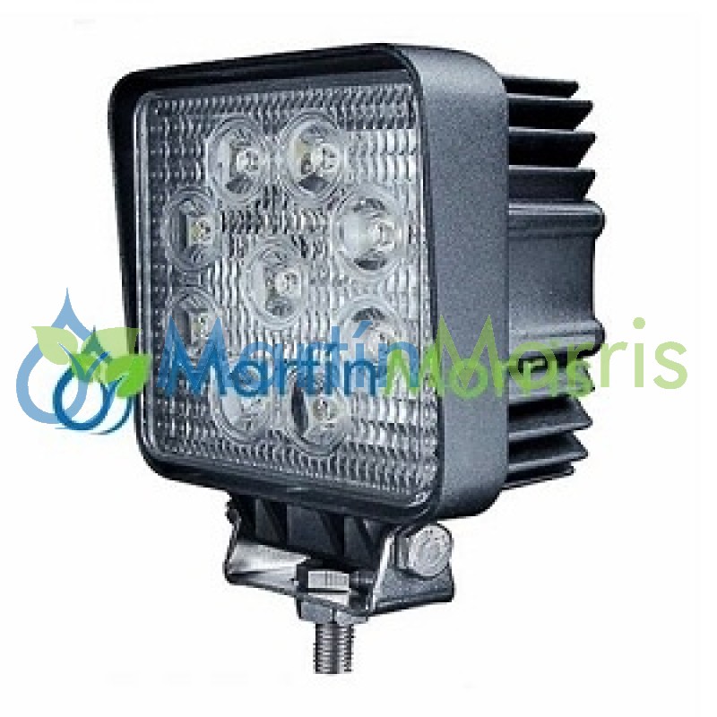 Reflector LED apertura 60° 27W Cuadrado-1