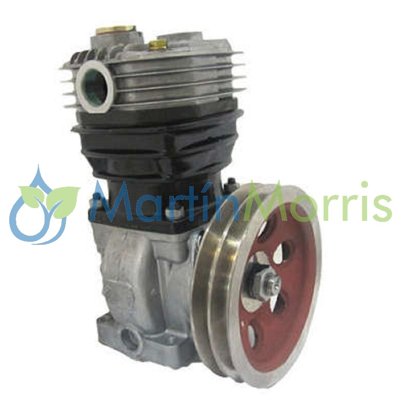 Compresor de aire tipo knorr refrigerado a aire de 88 mm aplica en motores deutz-1