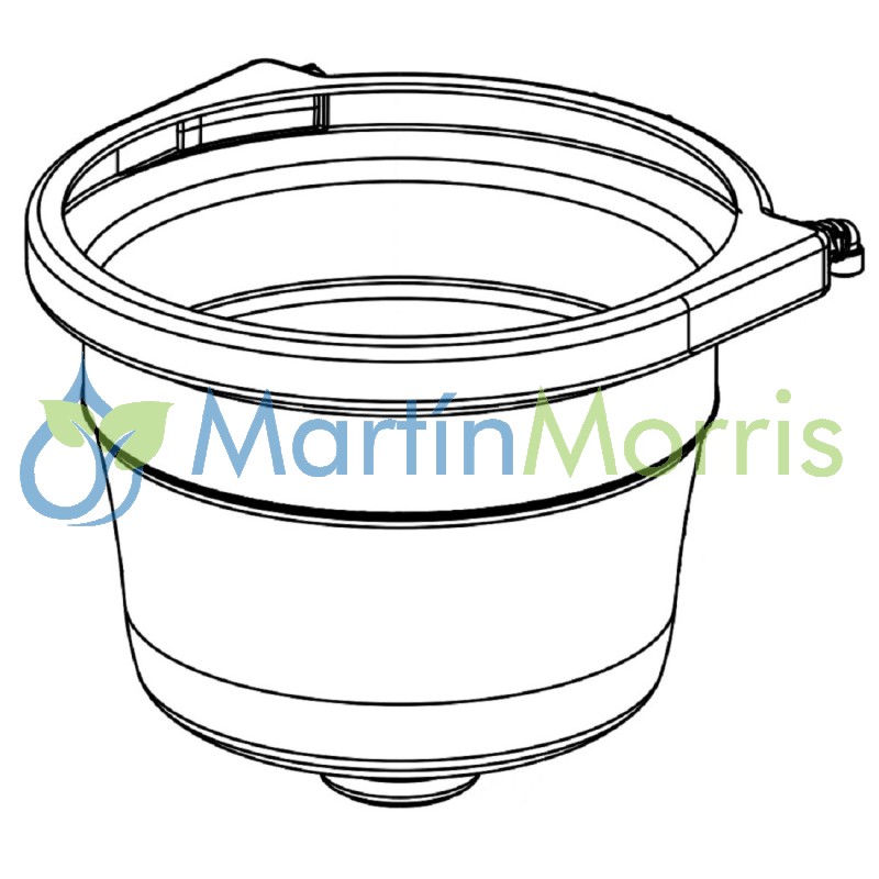 Cisterna de 30 litros de recambio para mixer ARAG