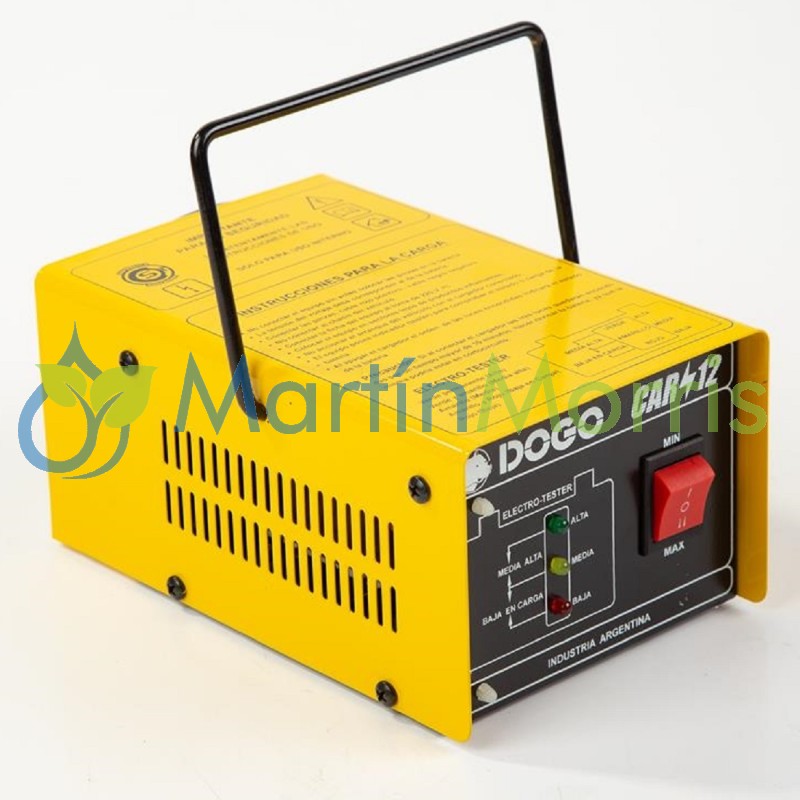 Cargador de baterías 12 volt dogo modelo car 12 dog50400-1