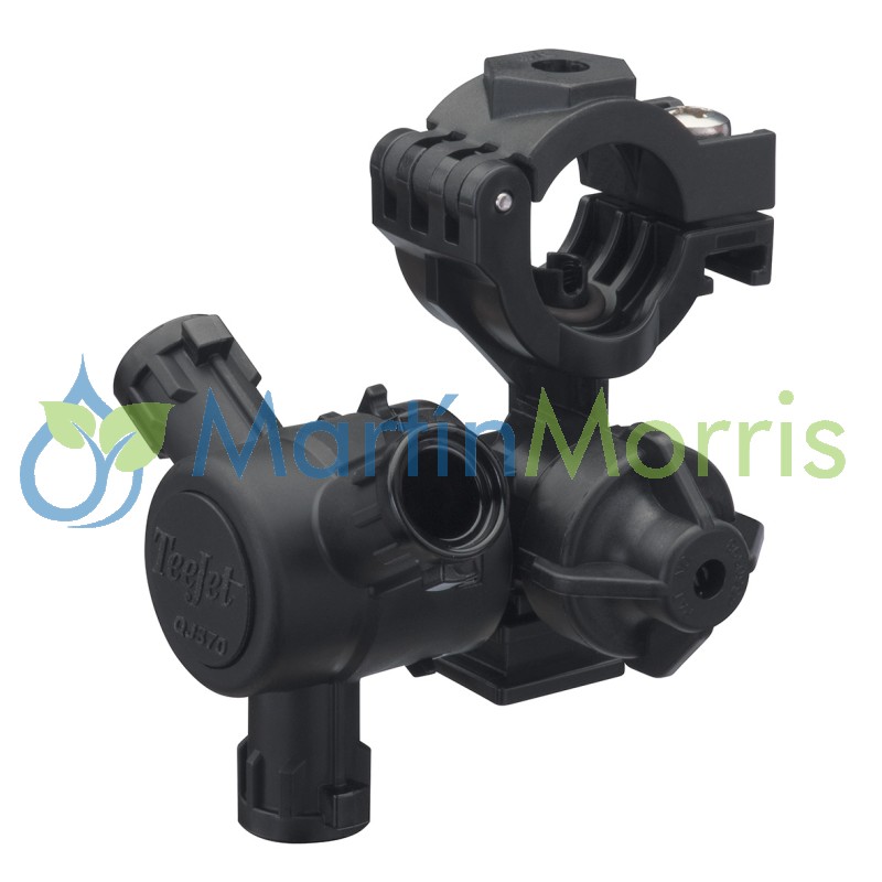 Porta pico triple teejet qj373 de 1 pulgada
