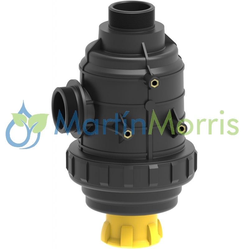 Filtro de aspiración arag 316 rosca 1-1/2 pulgadas 50 mesh epdm con válvula-1