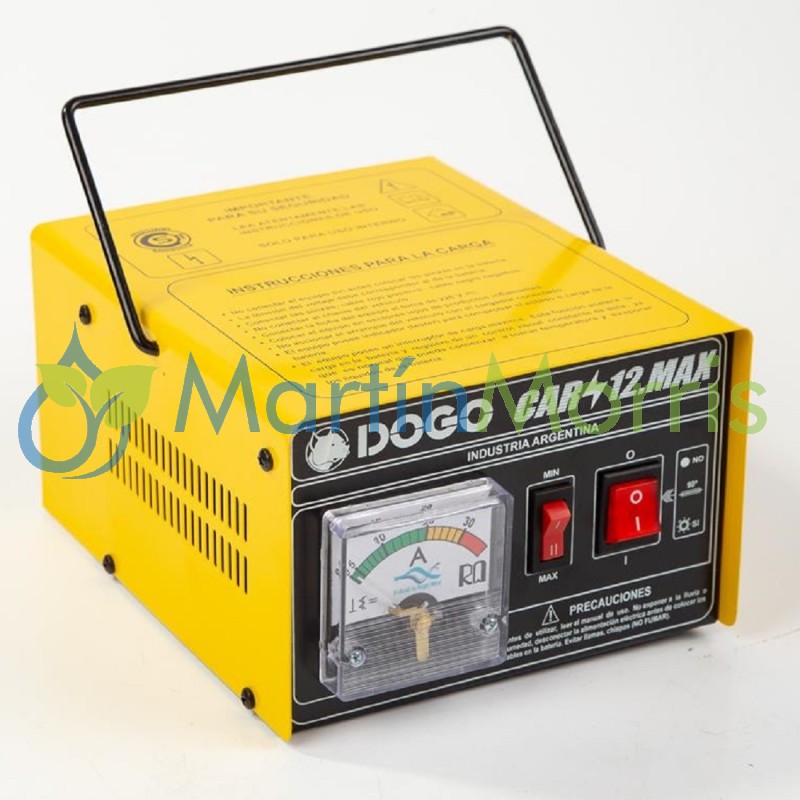 Cargador de baterías 12 volt dogo modelo car 12 max dog50450-1