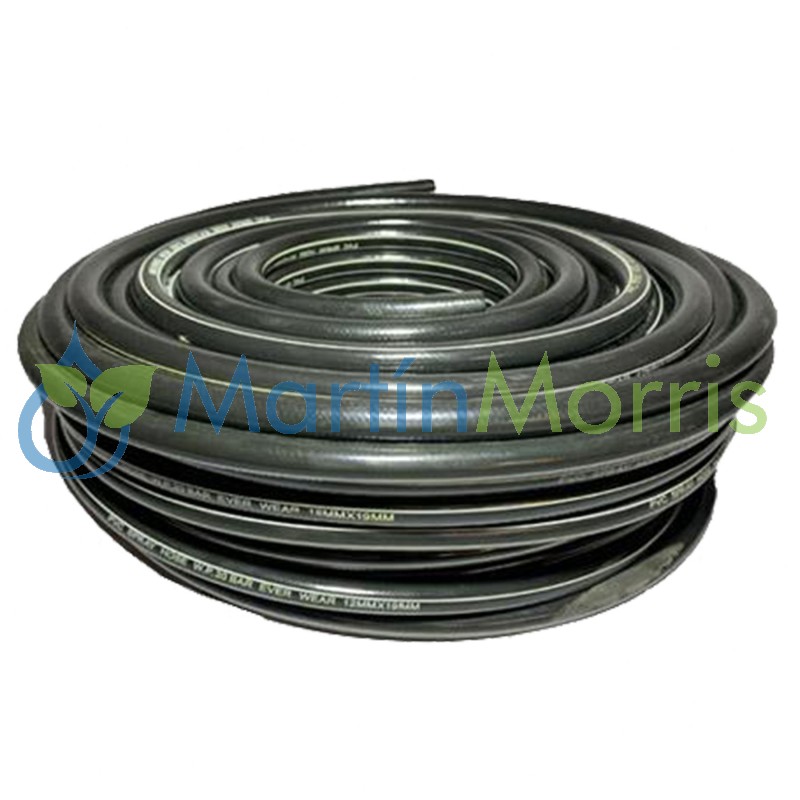 Manguera de PVC de 1 pulgada o 25mm para 20 bar color negro exterior para pulverizador
