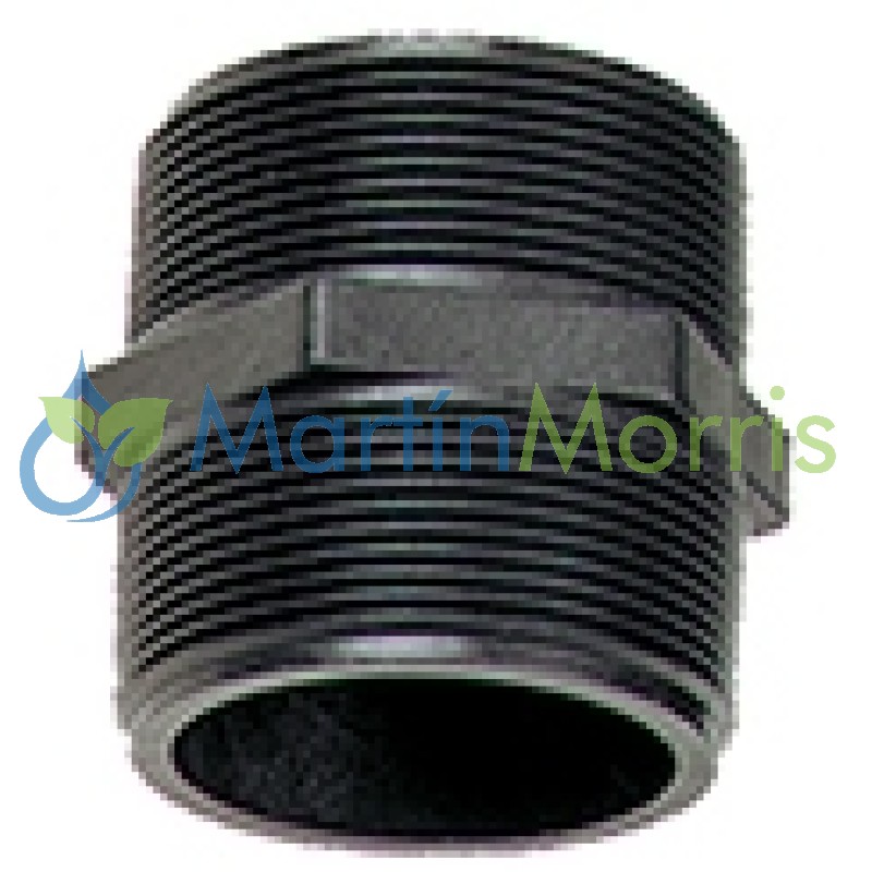 Niple roscado m-m marca banjo 2 pulgadas