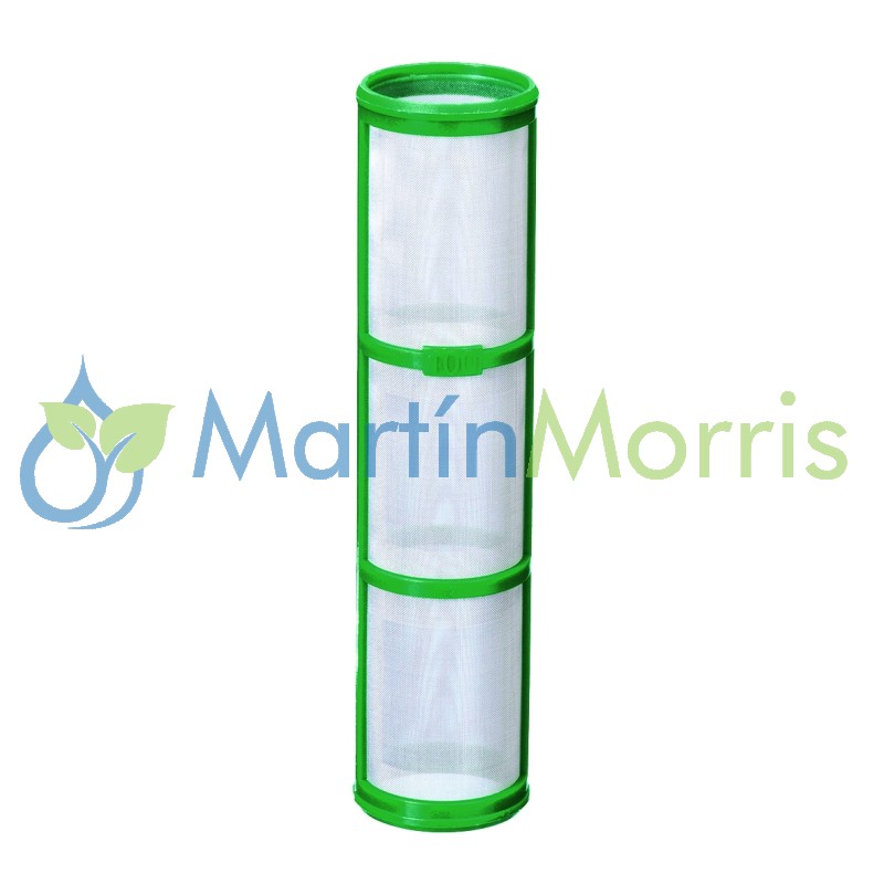 Cartucho para filtros teejet aa126 y aa124 chico maya 100 mesh verde