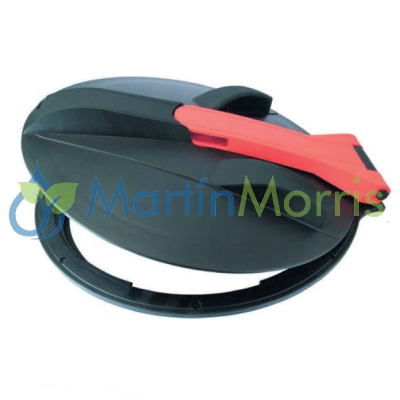 Tapa de Tanque Rebatible 180º con Bisagra Diametro 335mm