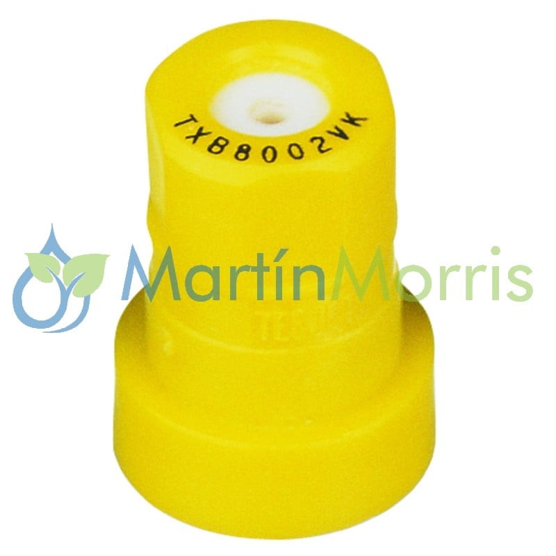 Pastilla o boquilla cono hueco teejet txb 02 (amarilla)
