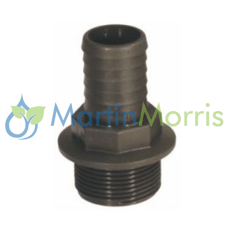 Racord ARAG Rosca 1/4" BSP por Espiga Recta 8mm o 1/4"
