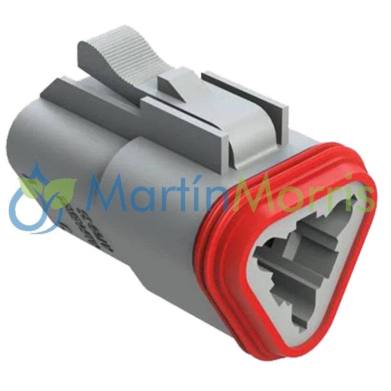 conector 3 pin macho tipo deutch amphenol color gris-1