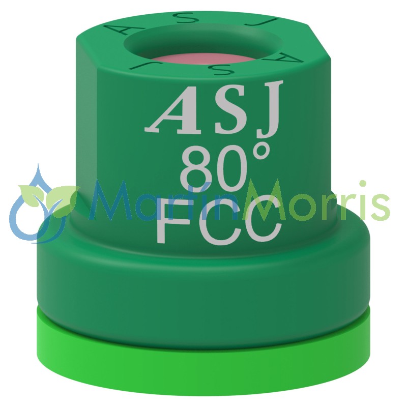 Boquilla FCC 80015 verde cono lleno ASJ