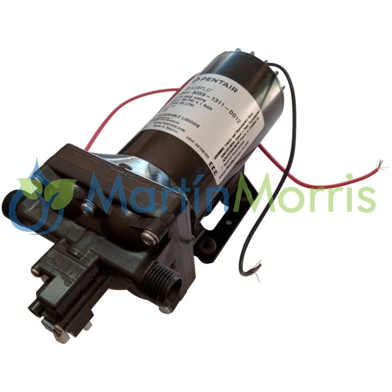 Shurflo 5059-1311-D011 de 20 lts/min y 60psi a 12 Volt