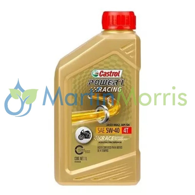 Castrol Power 1 Racing 5W-40 para Motos 4T