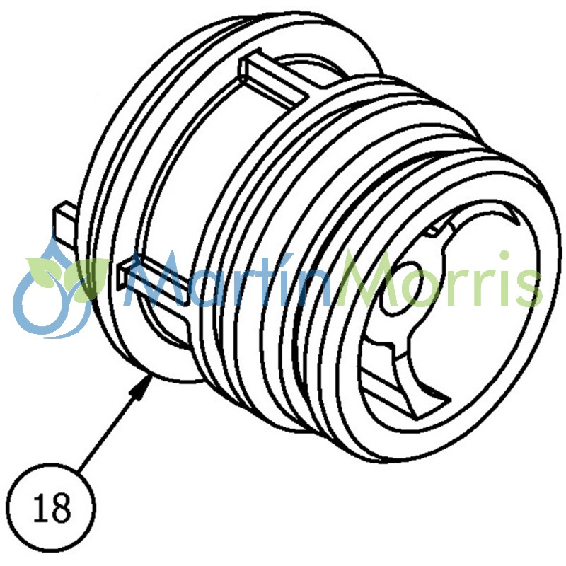 puntera para electroválvula teejet 430 código cp58437-pp