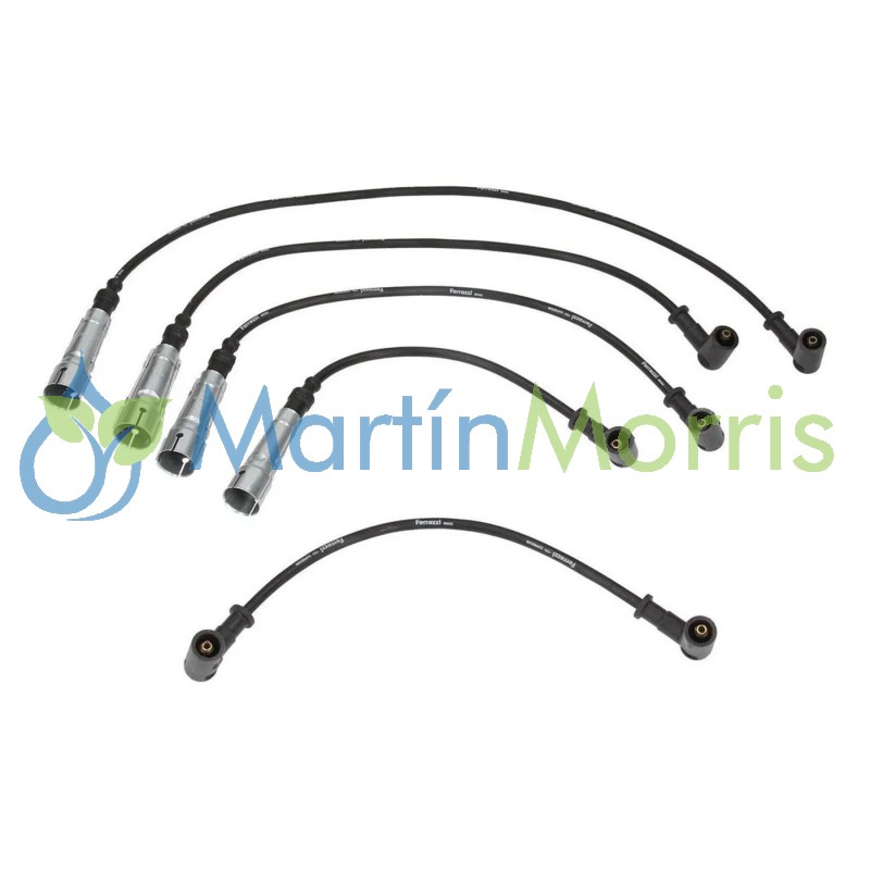 volkswagen gol 1.0 8v mi año 98/00 set de cables para bujias ferrazzi serie basic-1