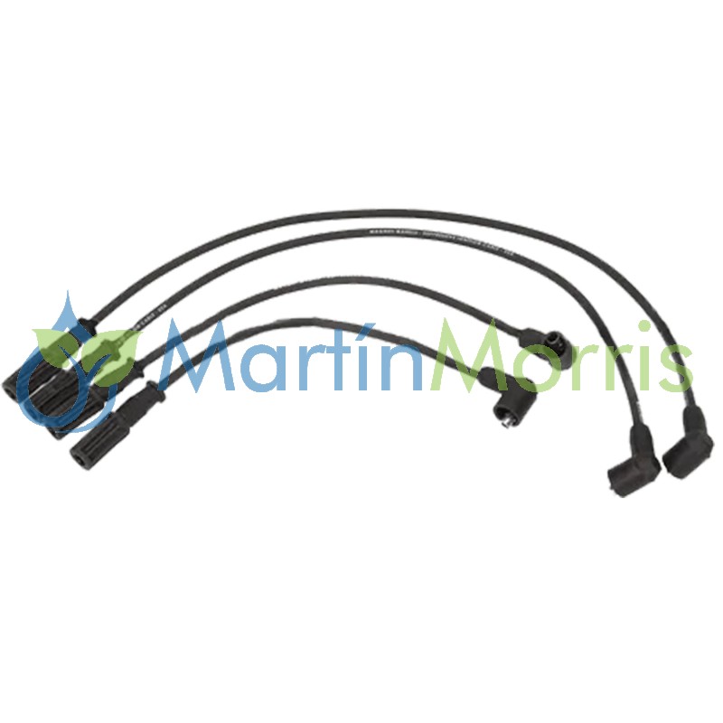 renault 9, 11, 12, 19, clio set de cables para bujías marca ferrazzi serie basic-1