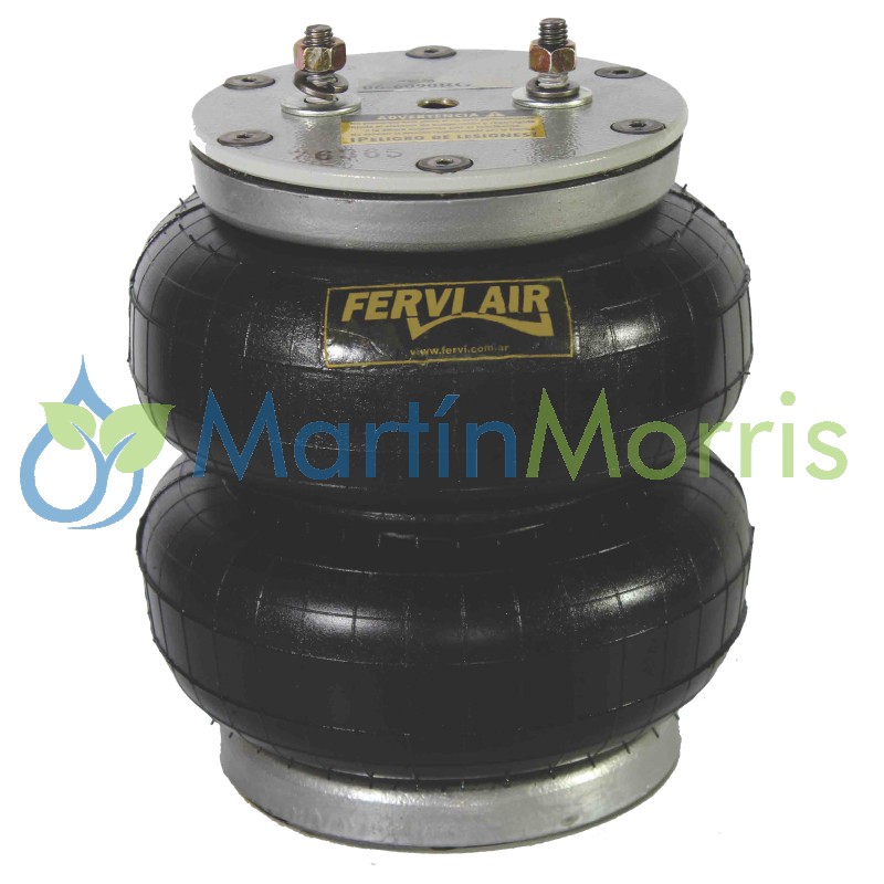 fervi air unidad desarmable bilobular altura 100mm a 270mm y diámetro exterior 200mm
