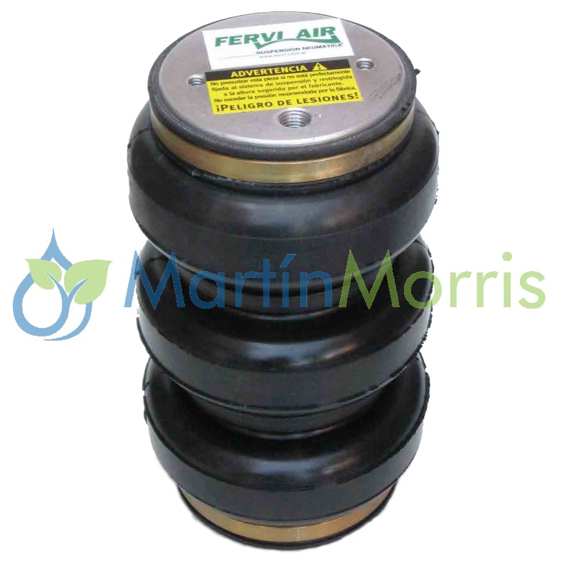 fervi air unidad sellada trilobular altura 105mm a 205mm y diámetro exterior 141mm