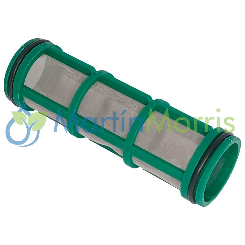 Cartucho mediano para filtro de linea ARAG  malla 100 verde
