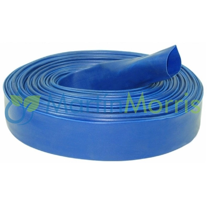 Manguera 8" Manga de Riego o Desagote PVC Color Azul