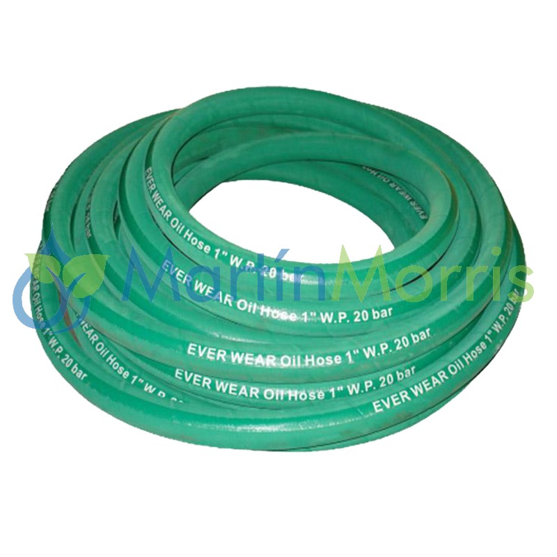 manguera oil-hose 1-1/4" de 300 libras resistente a hidrocarburos