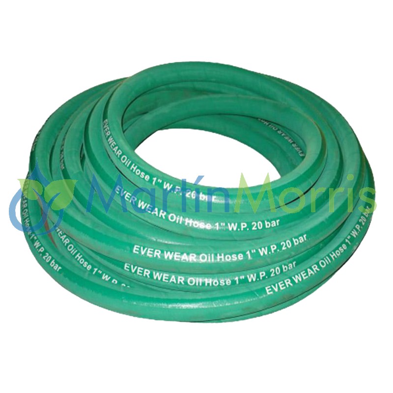 Manguera Oil-Hose de 3/8" maxima 300 libras Resistente a Hidrocarburos